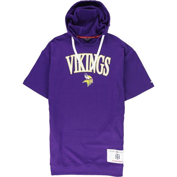 Tommy Hilfiger | Dresses | Tommy Hilfiger Womens Minnesota Vikings Hoodie  Dress Purple Nwt | Poshmark